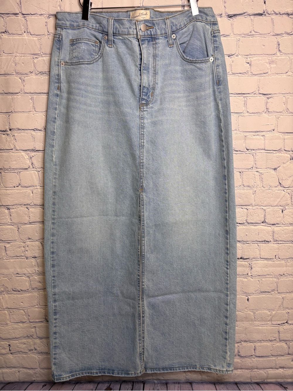 Universal Thread Boho Casual Western Timeless Festival Cowgirl Jean Skirt 12